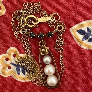 VTG I Van Dell I 14K Gold Filled I Embellished Centerpiece Choker Necklace